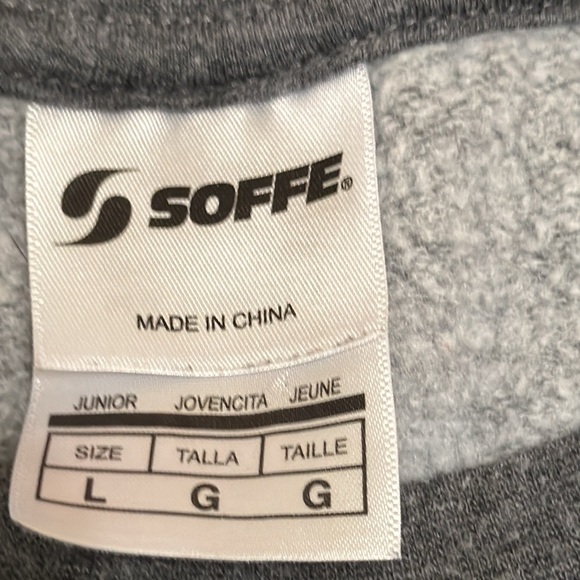 Soffe Gray Sweatshirt Size Large United States Navy - Picture 9 of 10